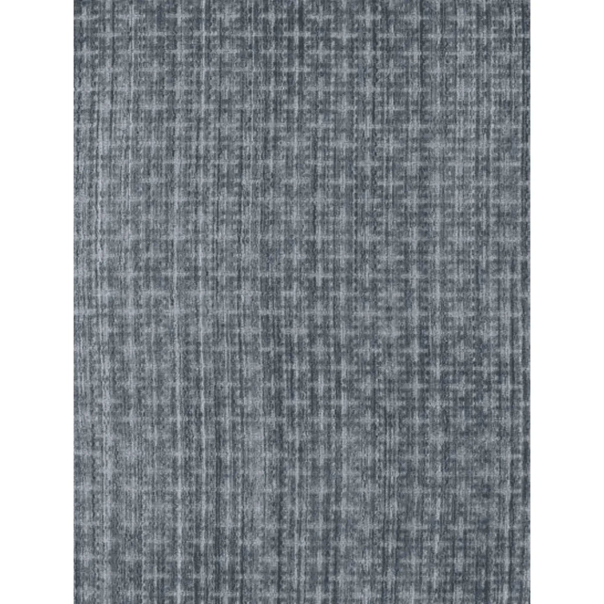 8' X 10' Blue And And Charcoal Hand Loomed Area Rug - Homeroots - Flyclothing LLC