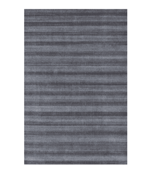 5' X 8' Blue And Black Hand Loomed Area Rug - Homeroots - Flyclothing LLC