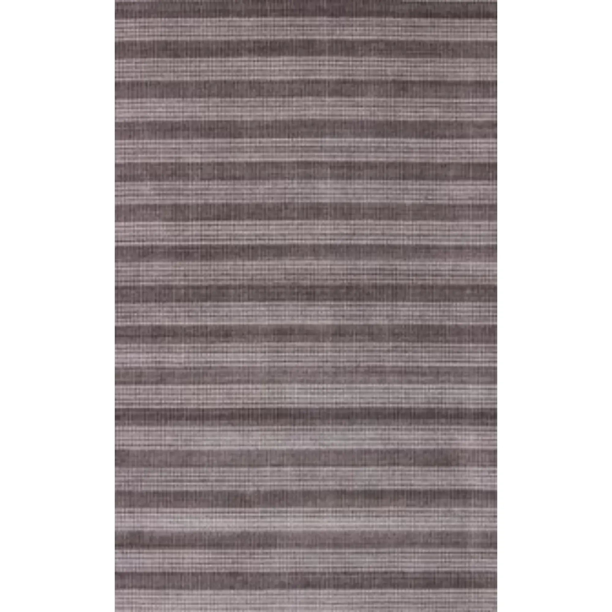 5' X 8' Rust And White Striped Hand Loomed Area Rug - Homeroots - Flyclothing LLC