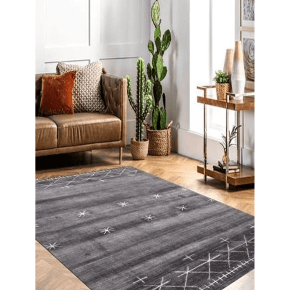 8' X 11' Blue And Black Ombre Hand Loomed Area Rug - Homeroots - Flyclothing LLC