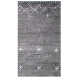8' X 11' Sliver And Charcoal Ombre Hand Loomed Area Rug - Homeroots - Flyclothing LLC