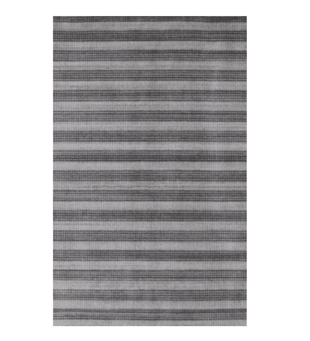 8' X 10' Black And Dark Grey Hand Loomed Area Rug - Homeroots - Flyclothing LLC