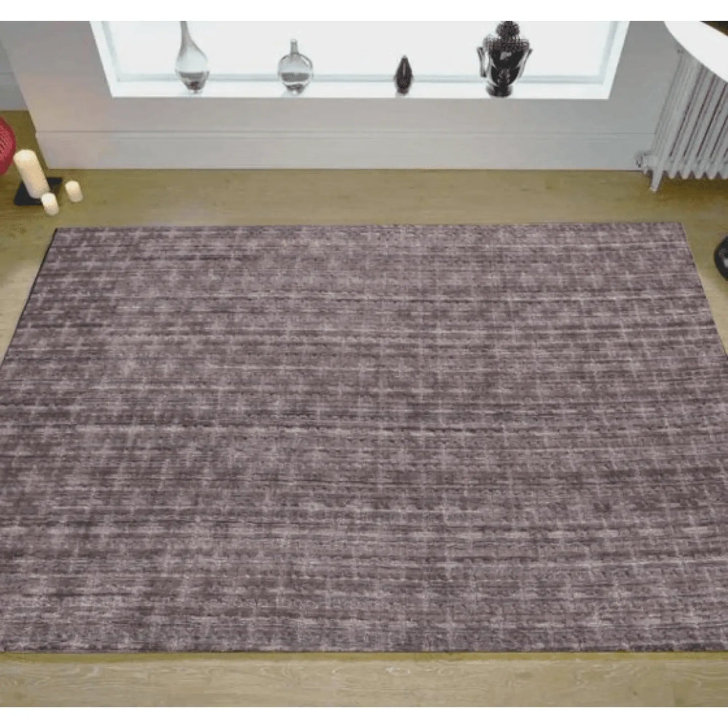 8' X 10' Rust And Tan Ombre Hand Loomed Area Rug - Homeroots - Flyclothing LLC