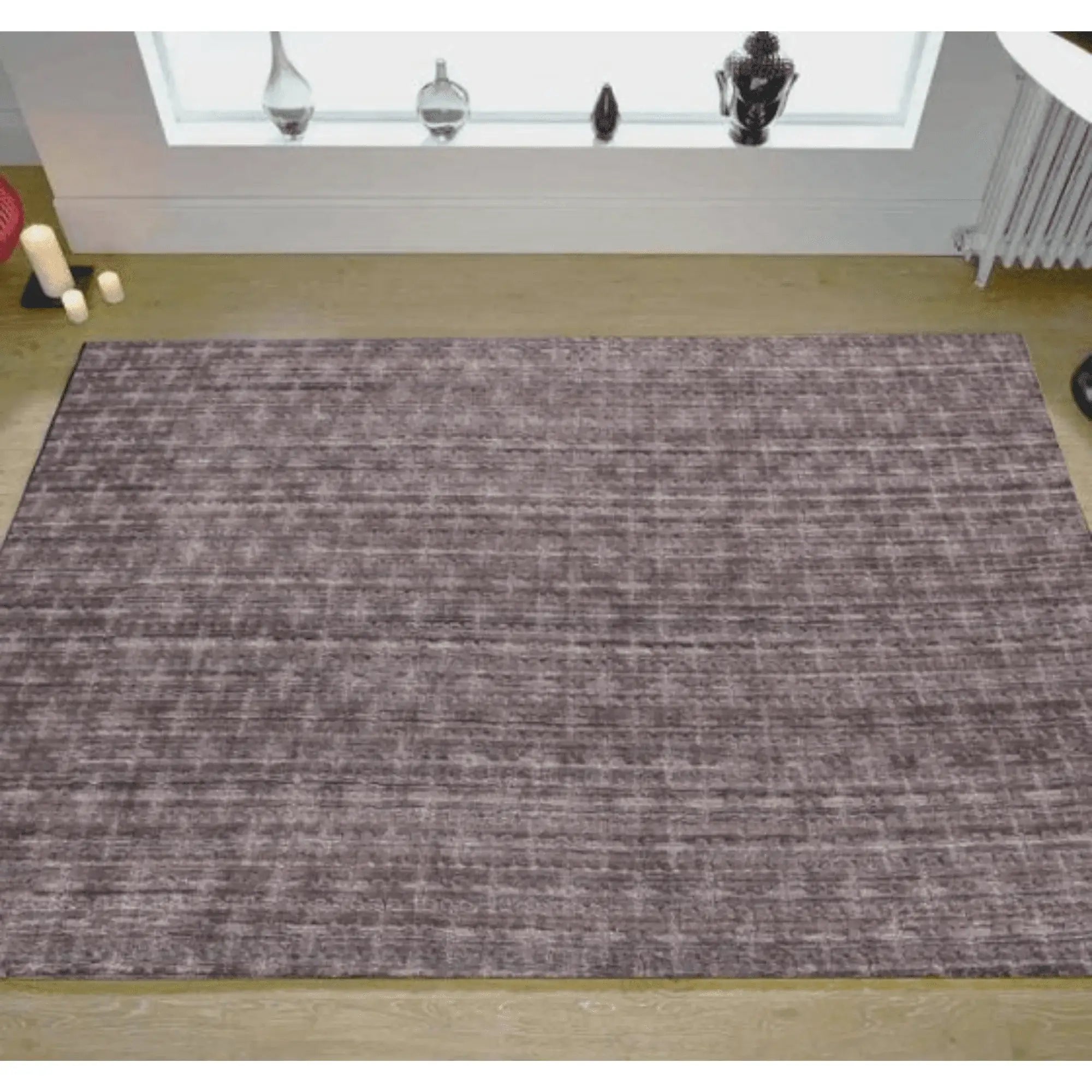 8' X 10' Rust And Tan Ombre Hand Loomed Area Rug - Homeroots - Flyclothing LLC