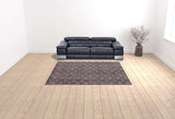 8' X 10' Rust And Tan Ombre Hand Loomed Area Rug - Homeroots - Flyclothing LLC