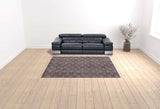 8' X 10' Rust And Tan Ombre Hand Loomed Area Rug - Homeroots - Flyclothing LLC