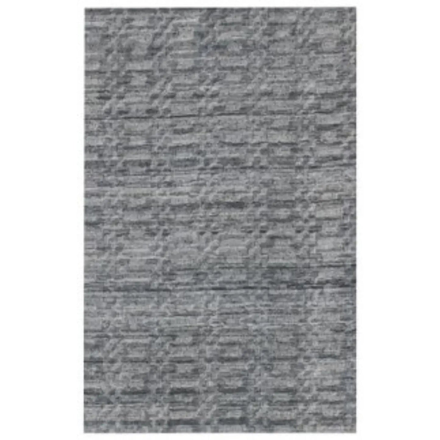 9' X 12' Blue And Charcoal Hand Loomed Area Rug - Homeroots - Flyclothing LLC