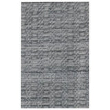 9' X 12' Blue And Charcoal Hand Loomed Area Rug - Homeroots - Flyclothing LLC