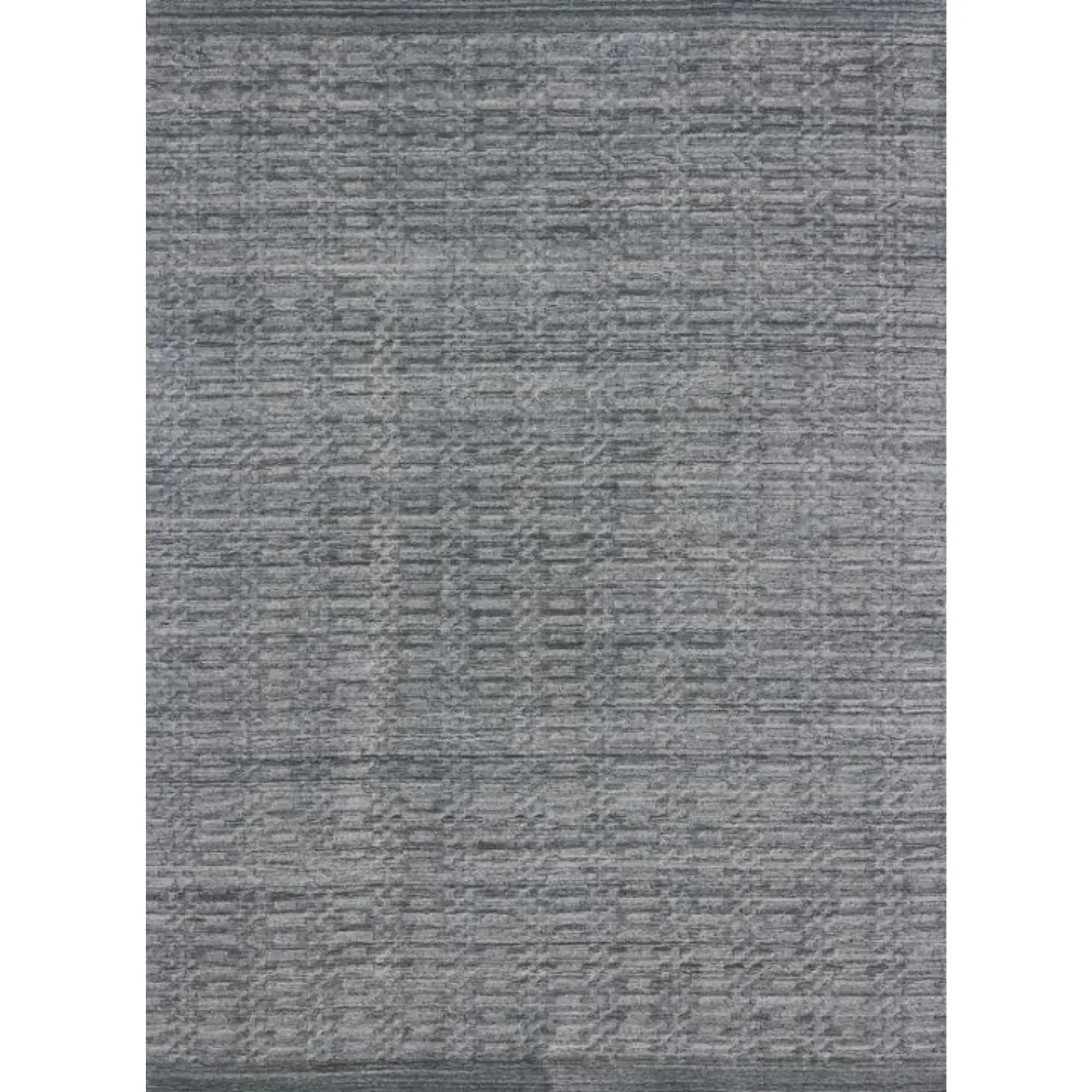 9' X 12' Blue And Charcoal Hand Loomed Area Rug - Homeroots - Flyclothing LLC