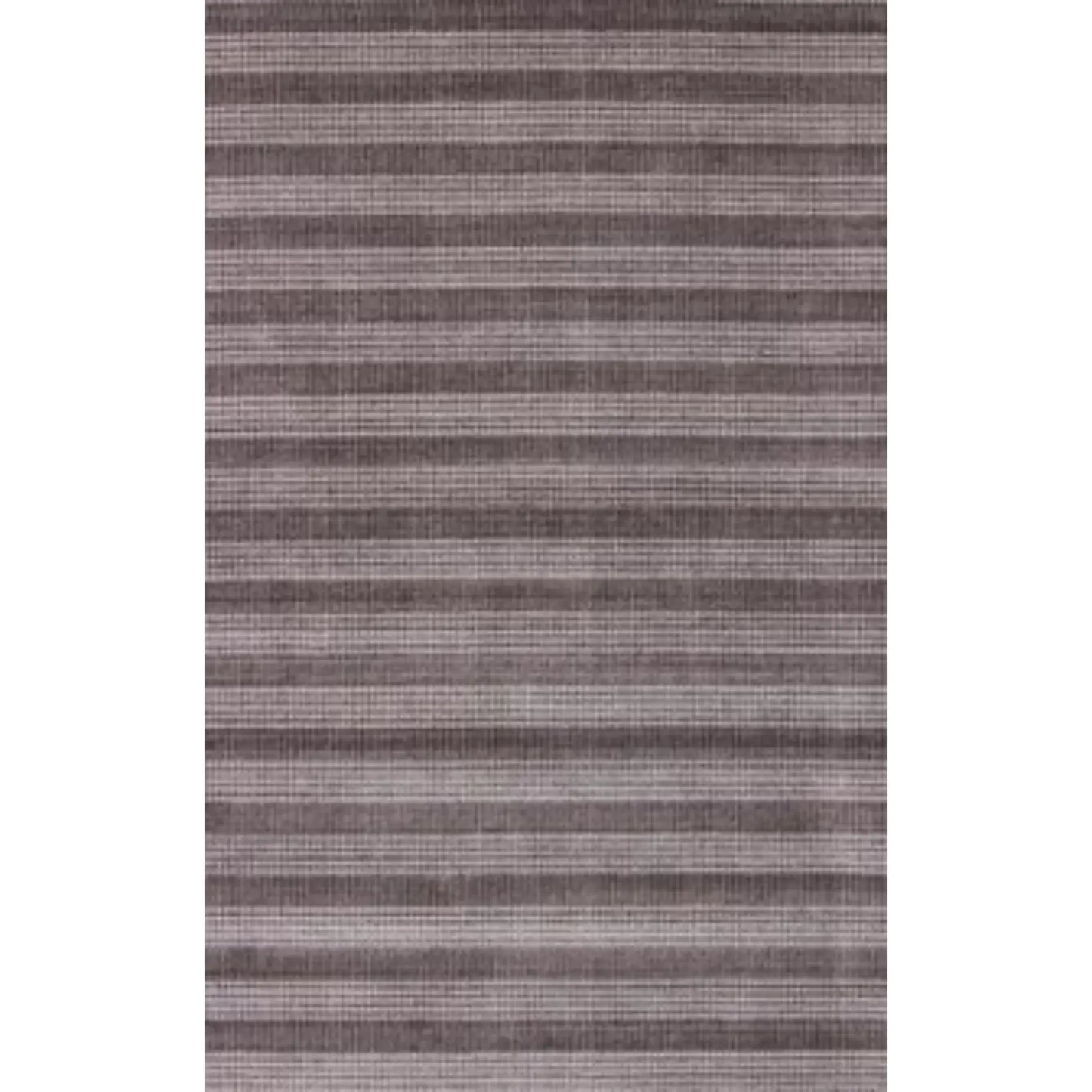 9' X 12' Rust And White Striped Hand Loomed Area Rug - Homeroots - Flyclothing LLC