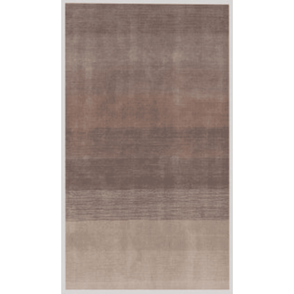 9' X 12' Violet Taupe And Brown Ombre Hand Loomed Area Rug - Homeroots - Flyclothing LLC