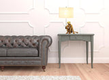 26" Antiqued Gold Sitting Monkey Table Lamp With White - Homeroots - Flyclothing LLC