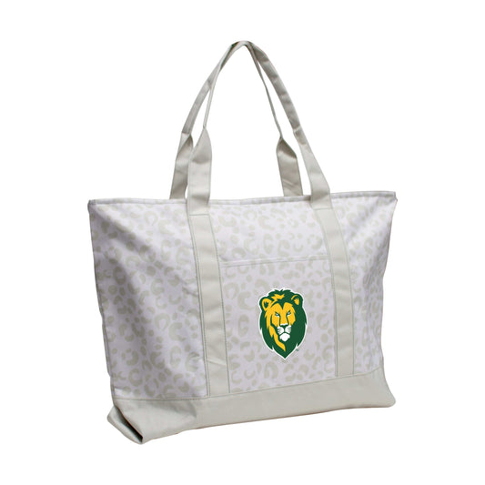 Southeastern Louisiana Leopard Pattern Tote - Logo Brands - Flyclothing LLC
