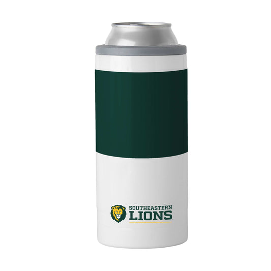 Southeastern Louisiana 12oz Colorblock Slim Can Coolie - Logo Brands - Flyclothing LLC