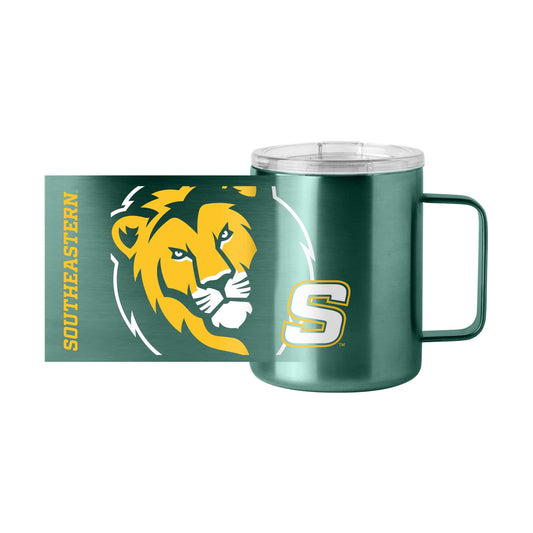Southeastern Louisiana 15oz Hype Stainless Mug - Logo Brands - Flyclothing LLC