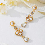 New Arrival Vintage Exquisite Drop Earrings For Women, Elegant High End Pearl Earrings, Versatile Temperament Fashion Hot Selling Jewelry - My Store - Flyclothing LLC
