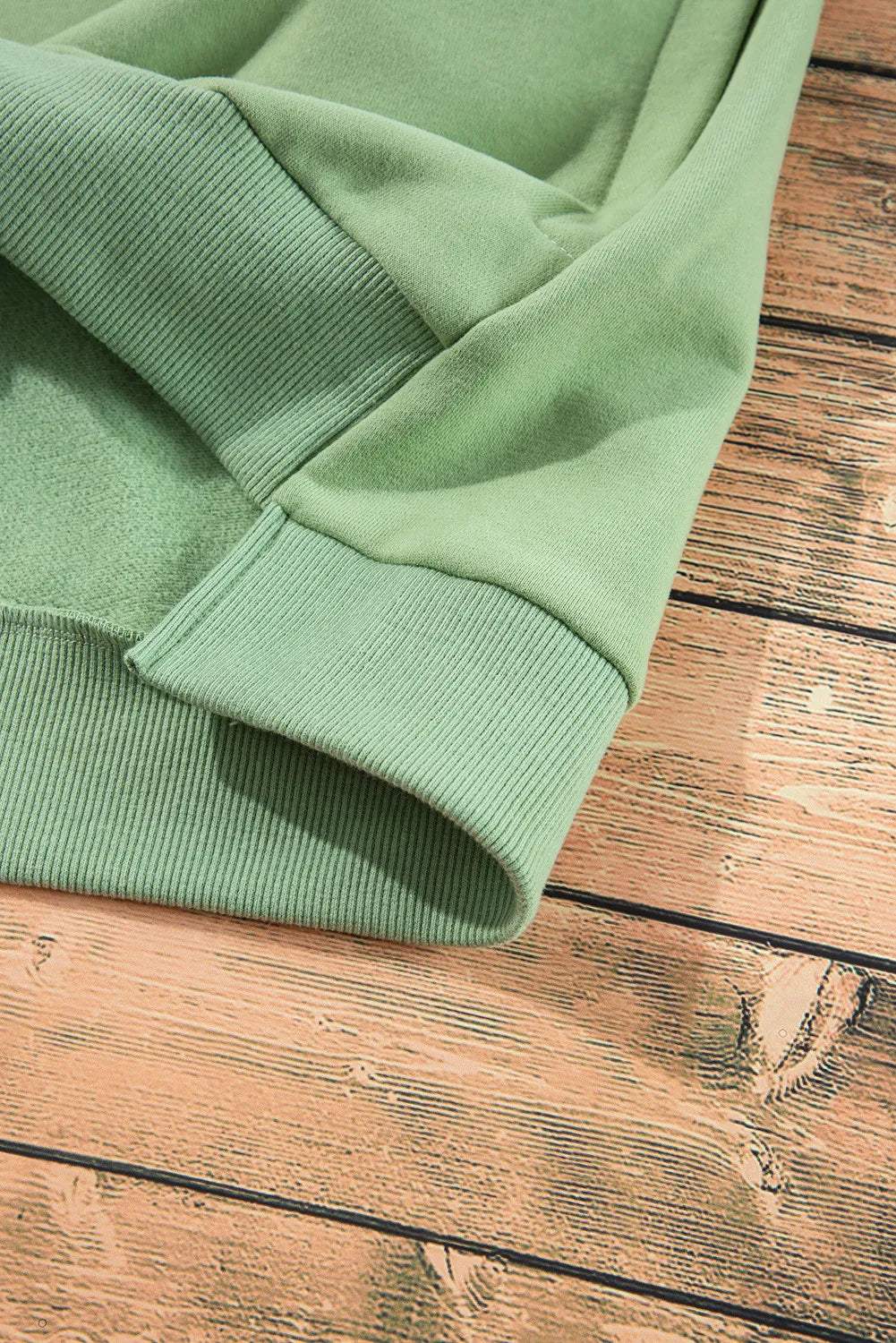 Round Neck Long Sleeve Sweatshirt - Trendsi - Flyclothing LLC