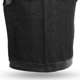 49/51 Men's Denim Motorcycle Vest - First Manufacturing Company - Flyclothing LLC
