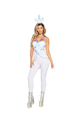 Roma Costume 3pc Naughty Unicorn Costume 4969 - Roma Costume - Flyclothing LLC