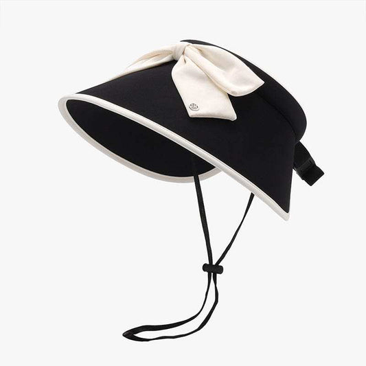 Bow Ice Silk Sun Hat - Trendsi - Flyclothing LLC