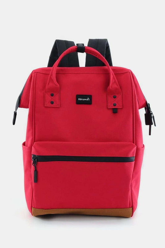 Himawari Waterproof Canvas Travel Backpack Bag with USB Port - Trendsi - Flyclothing LLC