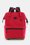 Himawari Waterproof Canvas Travel Backpack Bag with USB Port - Trendsi