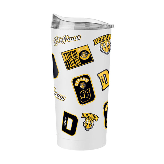 DePauw University 20oz Dreamweave Powder Coat Tumbler - Logo Brands - Flyclothing LLC