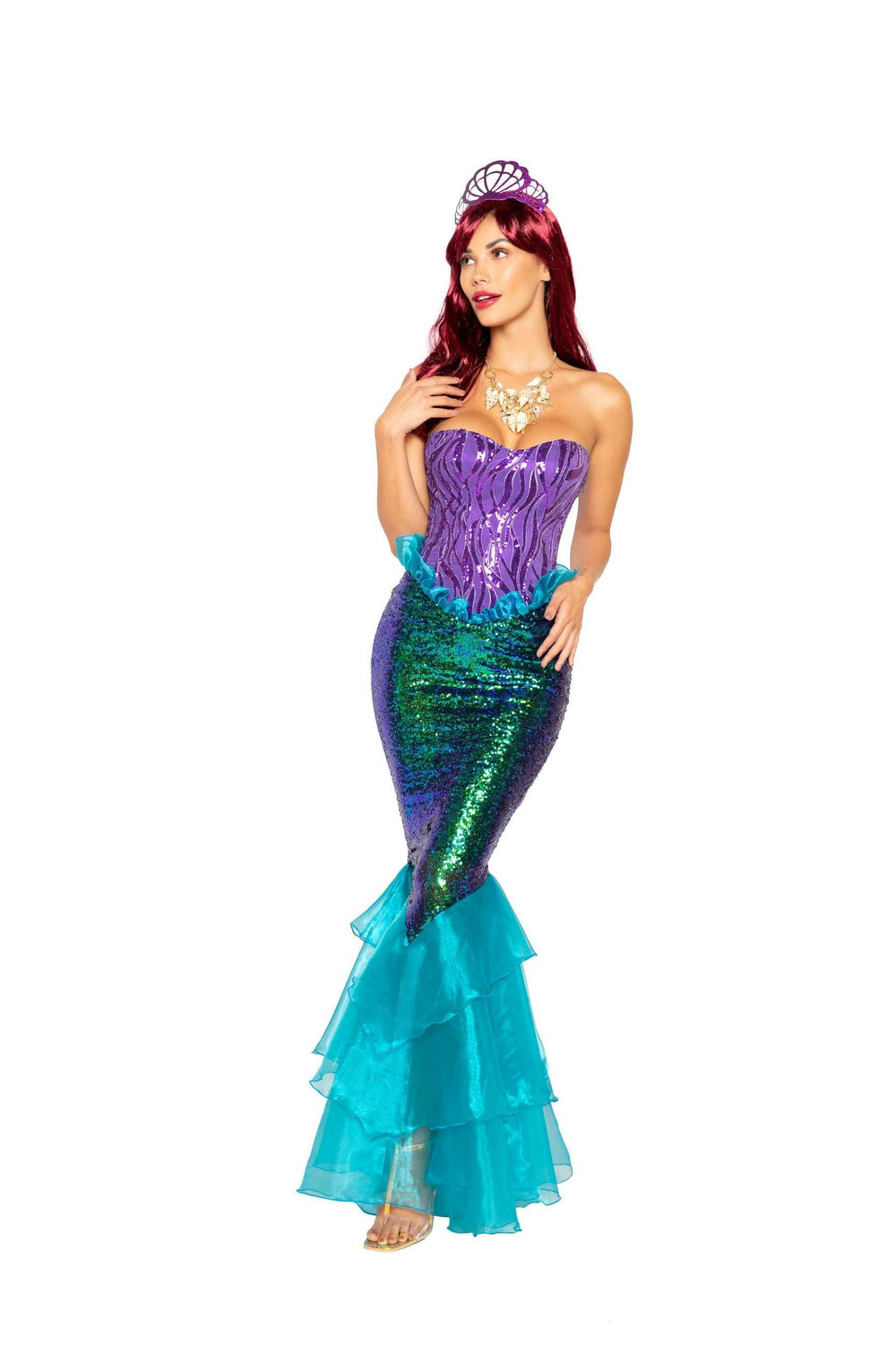 Roma Costume 3pc Majestic Mermaid - Roma Costume - Flyclothing LLC