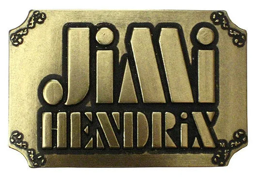 Jimi Hendrix Plaque Buckle - Jimi Hendrix - Flyclothing LLC
