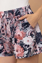 And The Why Wrinkle-free Stretchy Cooling Fabric Shorts - Trendsi - Flyclothing LLC