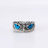 Alloy Owl Eyes Ring - Trendsi - Flyclothing LLC