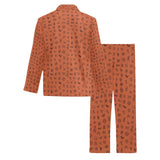 Baha Ranch Rust Cattle Brands Men's Western Pajama Set