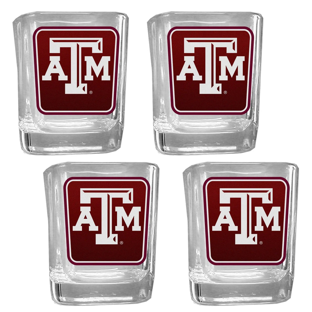 Texas A & M Aggies Team Shot Glass 4 pk - Texas A & M Aggies