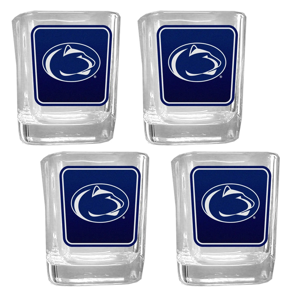 Penn St. Nittany Lions Team Shot Glass 4 pk - Penn St. Nittany Lions