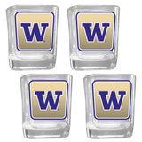 Washington Huskies Team Shot Glass 4 pk - Washington Huskies