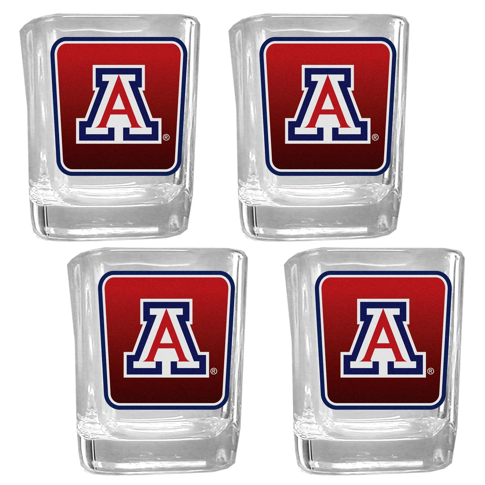 Arizona Wildcats Team Shot Glass 4 pk - Arizona Wildcats