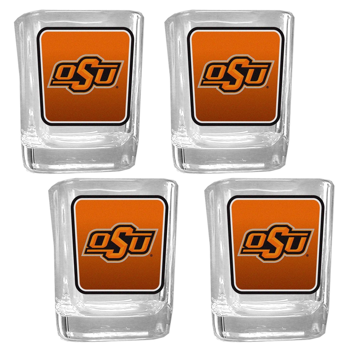 Oklahoma St. Cowboys Team Shot Glass 4 pk - Oklahoma St. Cowboys - Flyclothing LLC