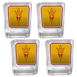 Arizona St. Sun Devils Team Shot Glass 4 pk - Arizona St. Sun Devils
