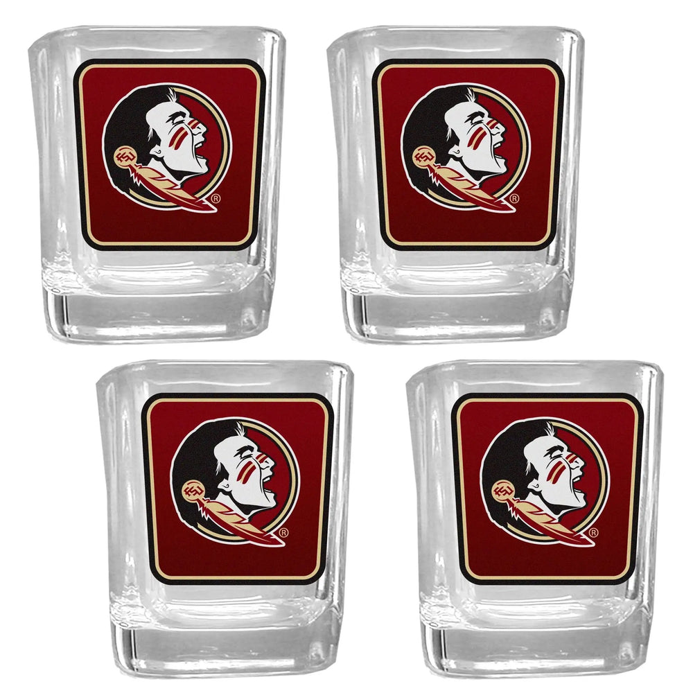 Florida St. Seminoles Team Shot Glass 4 pk - Florida St. Seminoles