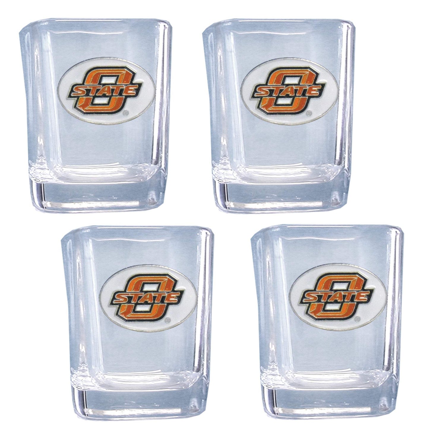 Oklahoma St. Cowboys Shot Glass, 4 pk - Oklahoma St. Cowboys - Flyclothing LLC