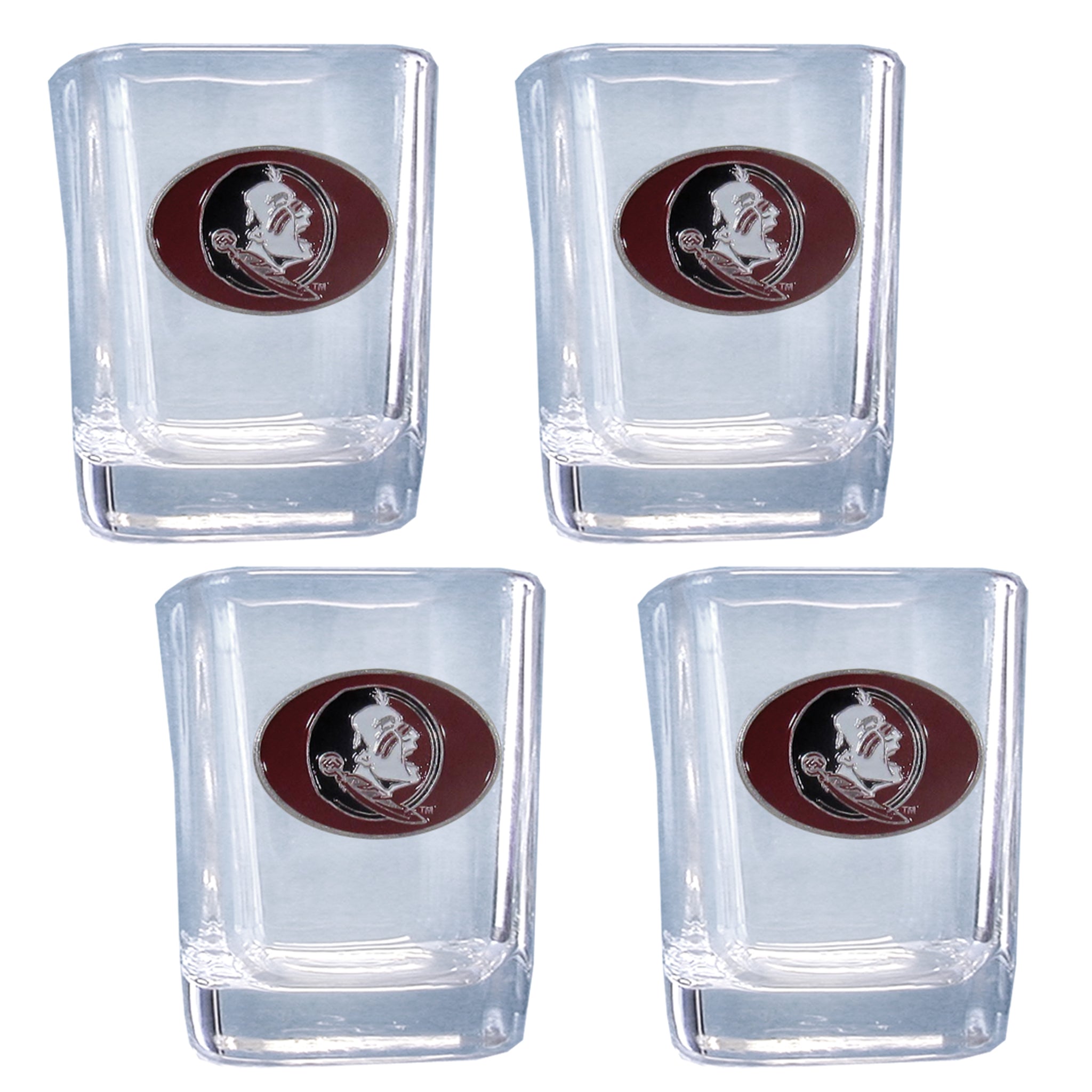 Florida St. Seminoles Shot Glass, 4 pk