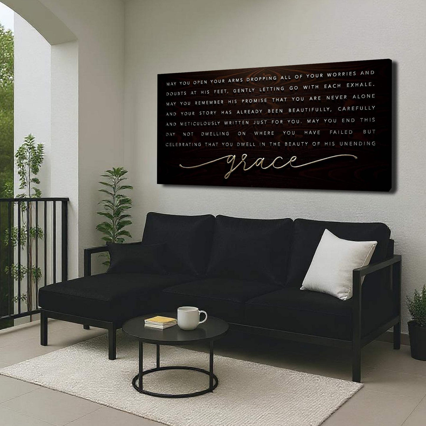 Unending Grace Faith Sign IV - Tailored Canvases - Flyclothing LLC