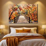 Crossing Autumn Wall Art - Tailored Canvases - Flyclothing LLC