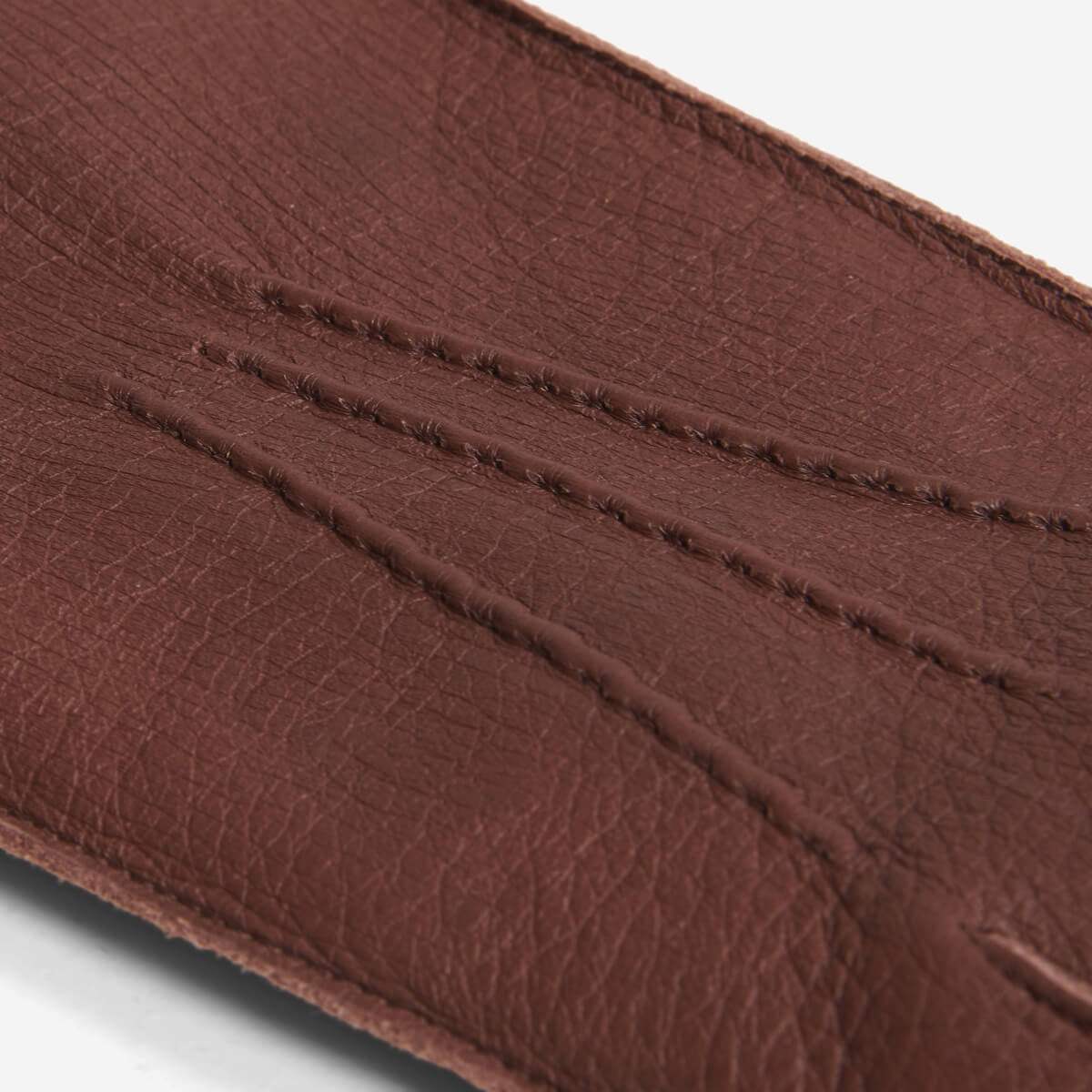 Diego (brown) - Italian gloves made of American deerskin leather with rabbit fur lining - Leather Gloves Online - Flyclothing LLC