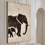 Elephant Heritage Wall Art - Tailored Canvases - Flyclothing LLC