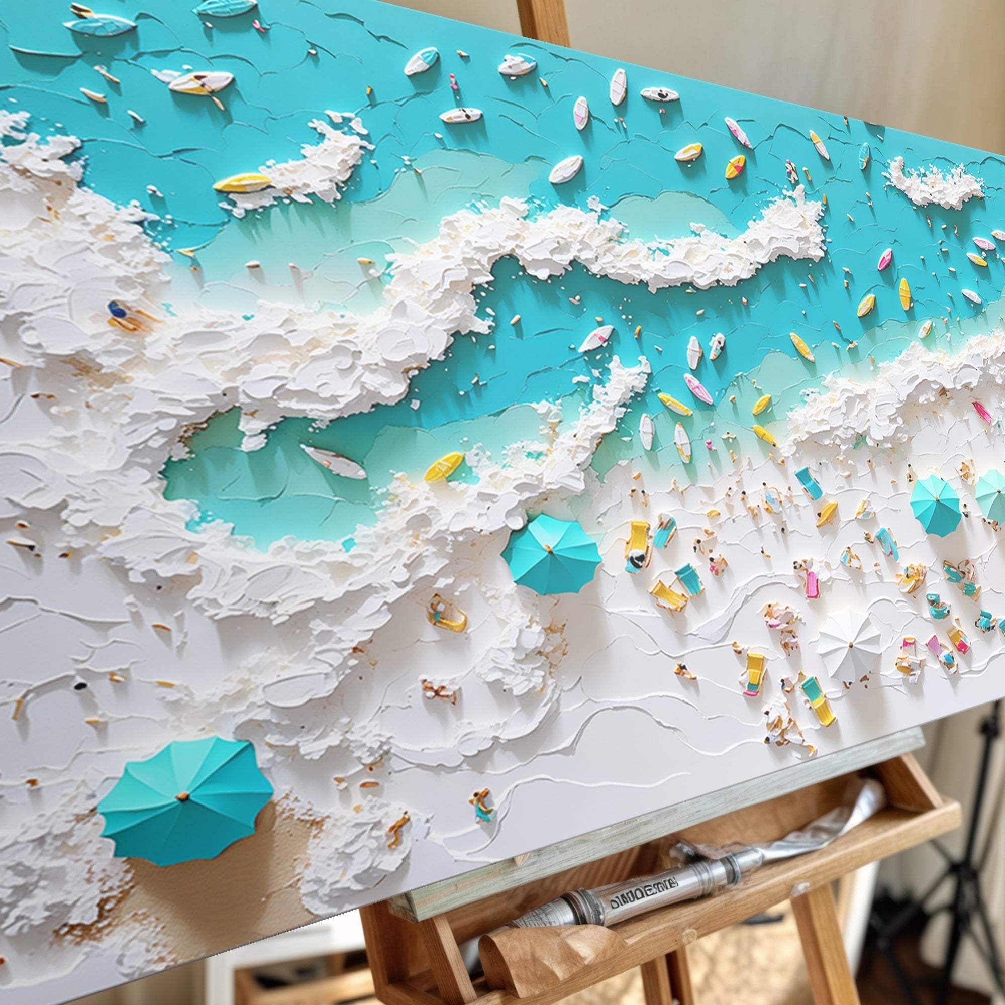Beach Days Wall Art XI - Tailored Canvases - Flyclothing LLC
