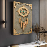 3D Whispering Feathers Wall Art II - Tailored Canvases - Flyclothing LLC