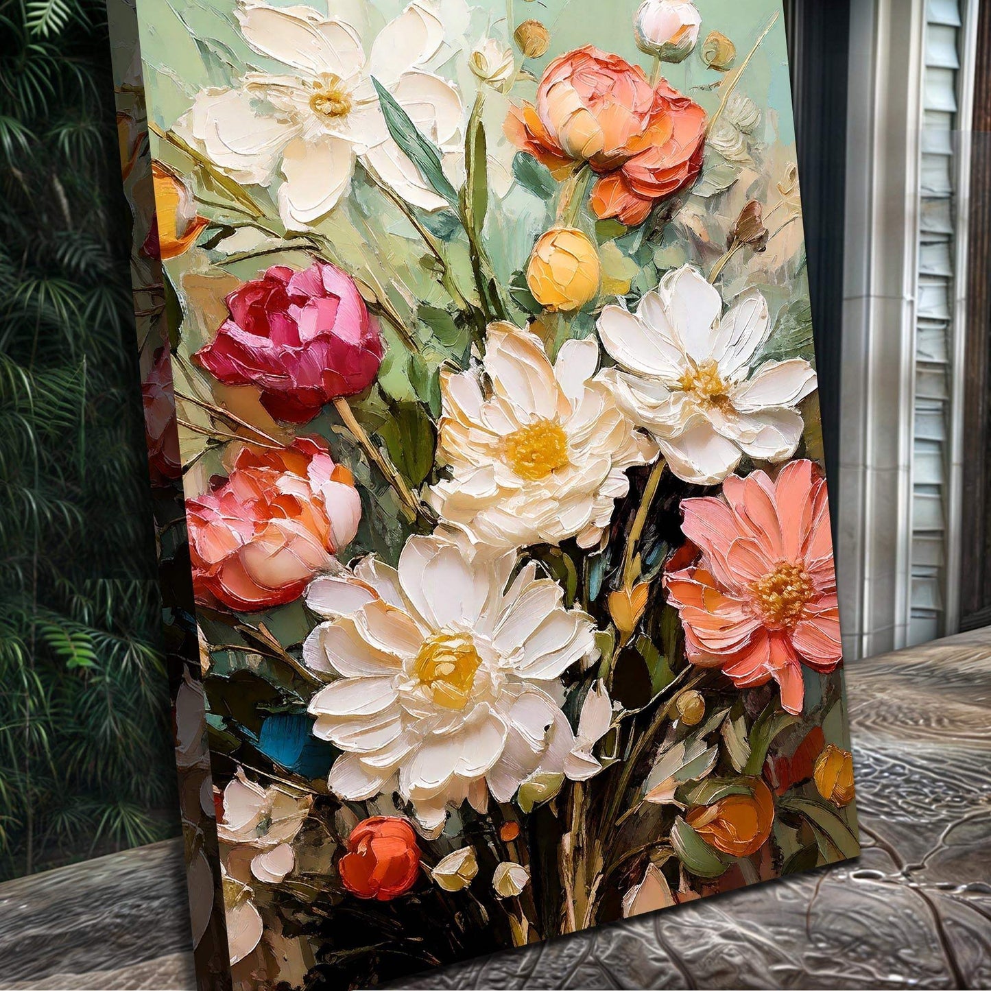 Serene Blossoms Wall Art - Tailored Canvases - Flyclothing LLC