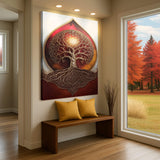 Tree of Life: Sacred Geometry Abstract Wall Art - Tailored Canvases - Flyclothing LLC
