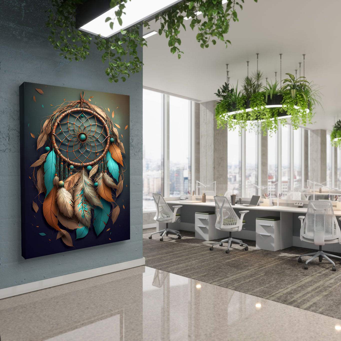 3D Whispering Feathers Wall Art IV - Tailored Canvases - Flyclothing LLC